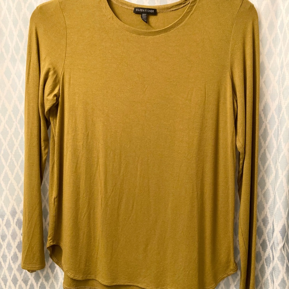Eileen Fisher long sleeve tee shirt